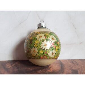 Hallmark "Tree Trimmer" Glass Ball "Mother" Vintage 1978 Christmas Ornament